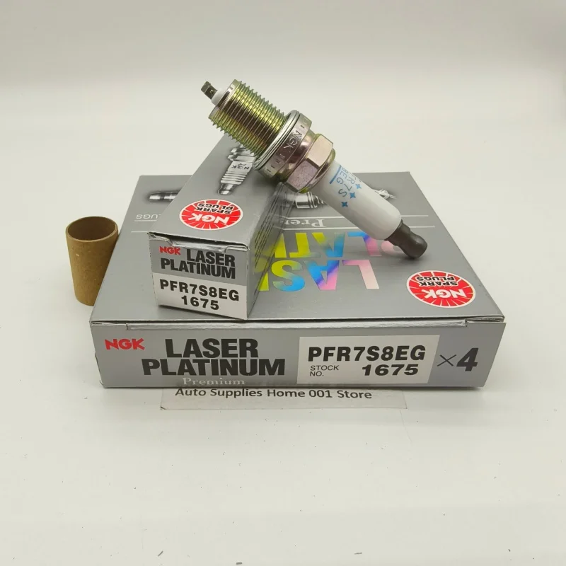 NGK 06H90560 PFR7S8EG 1675 Dual Platinum Spark Plug For VW Golf