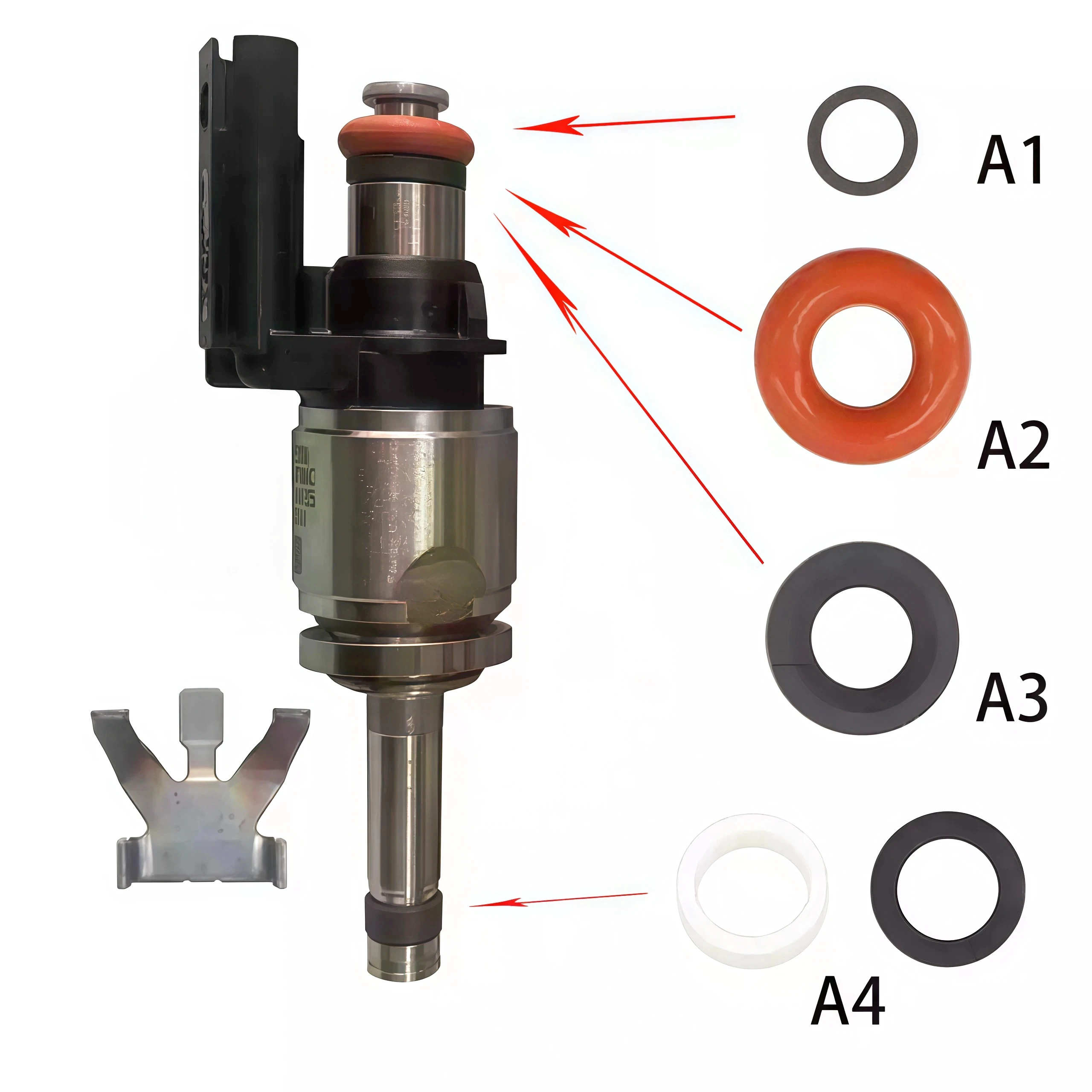 High quality O-ring Suitable for Geely Lynk&Co 01 1.5T 2.0T 02 03 05 06 Fuel Injection Nozzle Sealing Ring Repair Kit O-ring