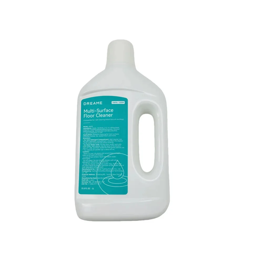 Original Cleaning Solution For Dreame X50 Ultra/X40 Ultra/L40 Ultra/L10sPro Ultra Heat/X30 Ultra/1000ml Bottle For Deep Cleaning
