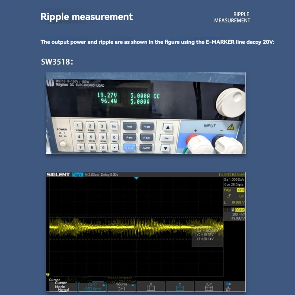 SW3518 100W Full Protocol Fast Charging Module Supports Step-Down Function PD QC Fast Charging Module-BtLife