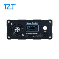 TZT HamGeek Micro PA100 100W 3.5MHz-30MHz QRP HF Power Amplifier Shortwave Radio Linear Power Amplifier