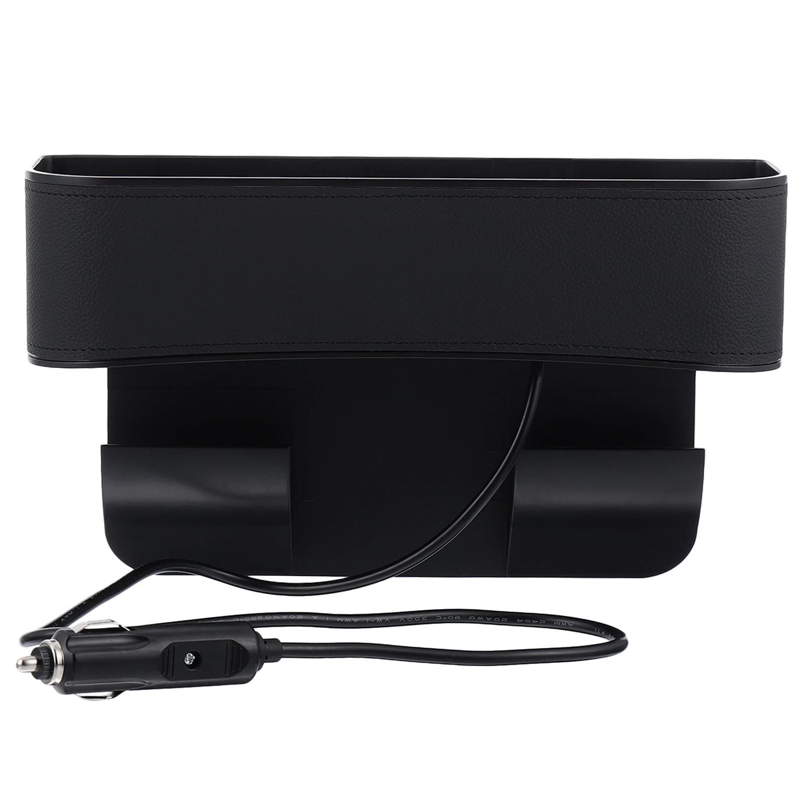 

1pc USB Gap ganizer Storage Box Usb Car Storage Box ABS Dual USB Enlarge Room Most Models Car ganizers