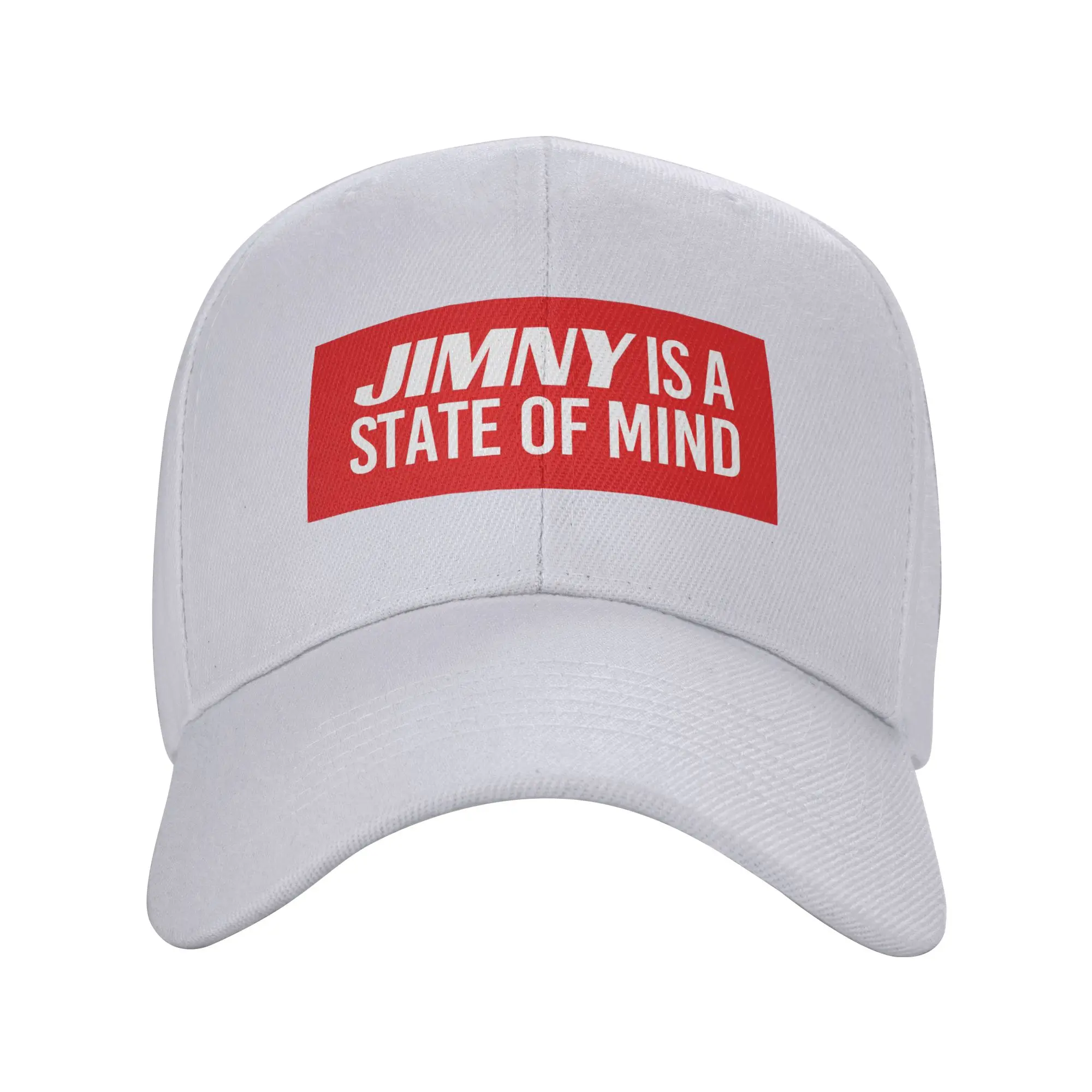 Fashion Jimny Is A State Of Mind Bucket Curved Brim Baseball Cap Office Workers Caps Women