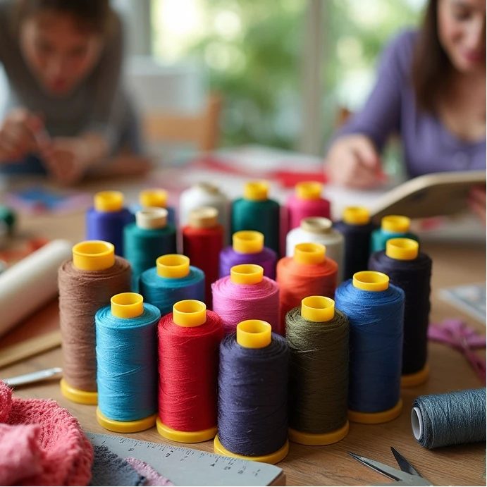

1300 Yards Sewing Strong Polyester Thread 20S/2 Upholstery Canvas Tapestry Pants Shoes Leathercraft Accs