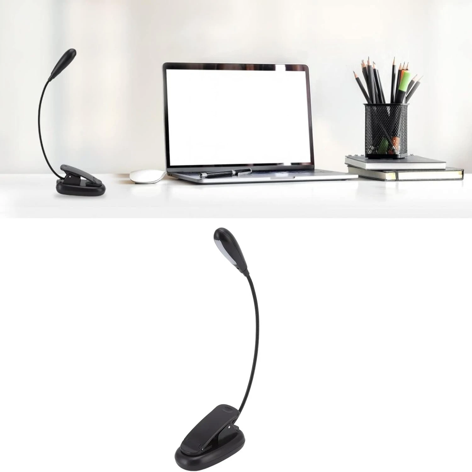 Efficient, stylish, versatile LED clip-on light enhances task completion for a more productive and enjoyable day. Upgrade your d