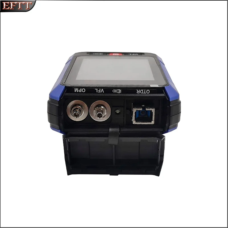 Dual Wellenlänge OTDR 1550 nm/1610 nm, 3,5 Zoll Glasfaser-Leistungsmesser, 22/20 dB mit Live-Fasertest, Mini-Fasertester