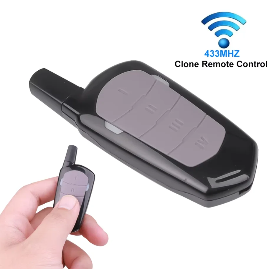 

1PC Universal Garage Door Control Wireless RF Remote Control 433MHz Electric Gate Remote Control Key Fob Controller