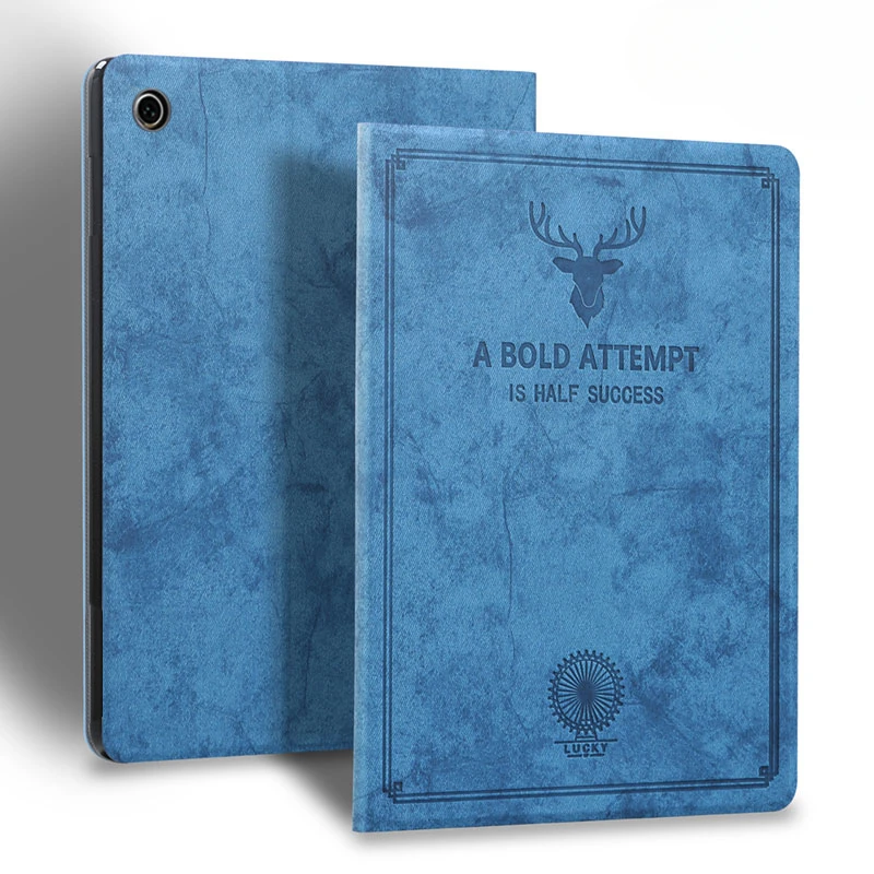 Premium Deer Head Case for OPPO Pad 3 2 11.6 Inch , OPPO Pad Air 10.36 , Pad 11 Folding Bracket Shockproof Leather Tablet Cover