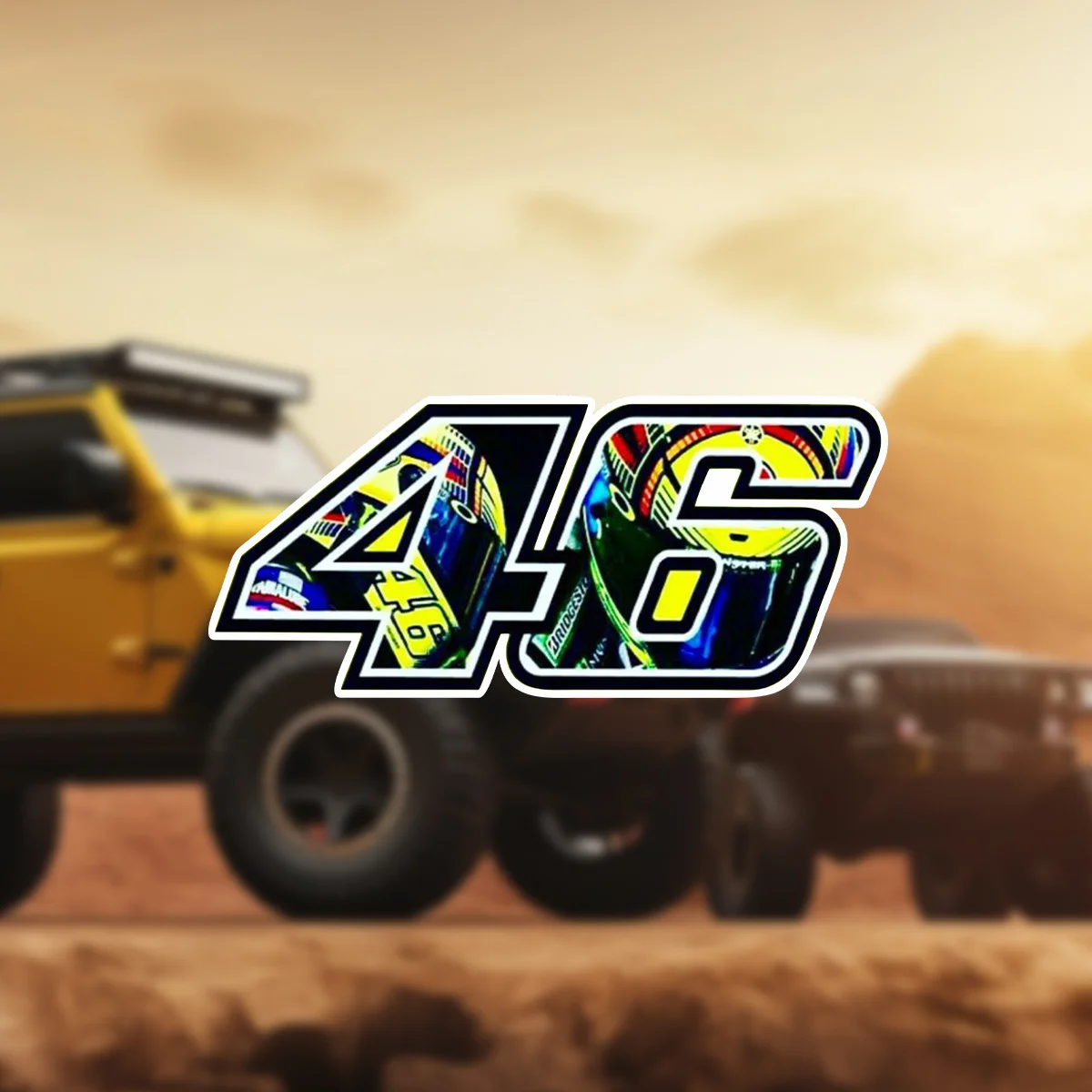 قطعة واحدة، 46 ملصق فينيل مقاوم للماء، ملصق سيارة متين، ديكور السيارة، مادة الفينيل