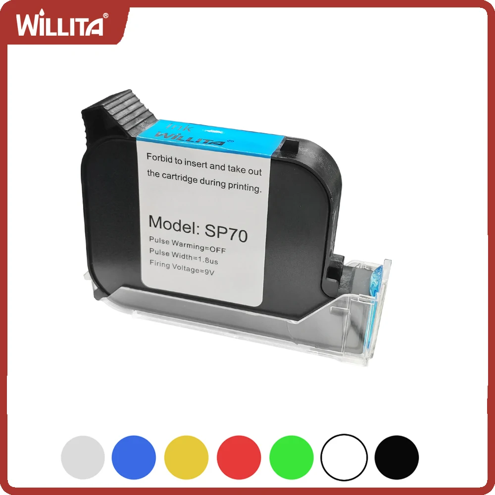 

Willita B Level 2588 2588+ 12.7mm Eco Solvent-based Fast Dry Quick-drying Ink Cartridge For No Encrypted Handheld Inkjet Printer