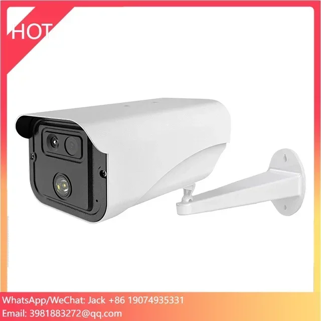 Thermal Image Processing Network IP Bullet Thermal Camera for Reliable Temperature-anomaly Alarm Temperature on Train Airport