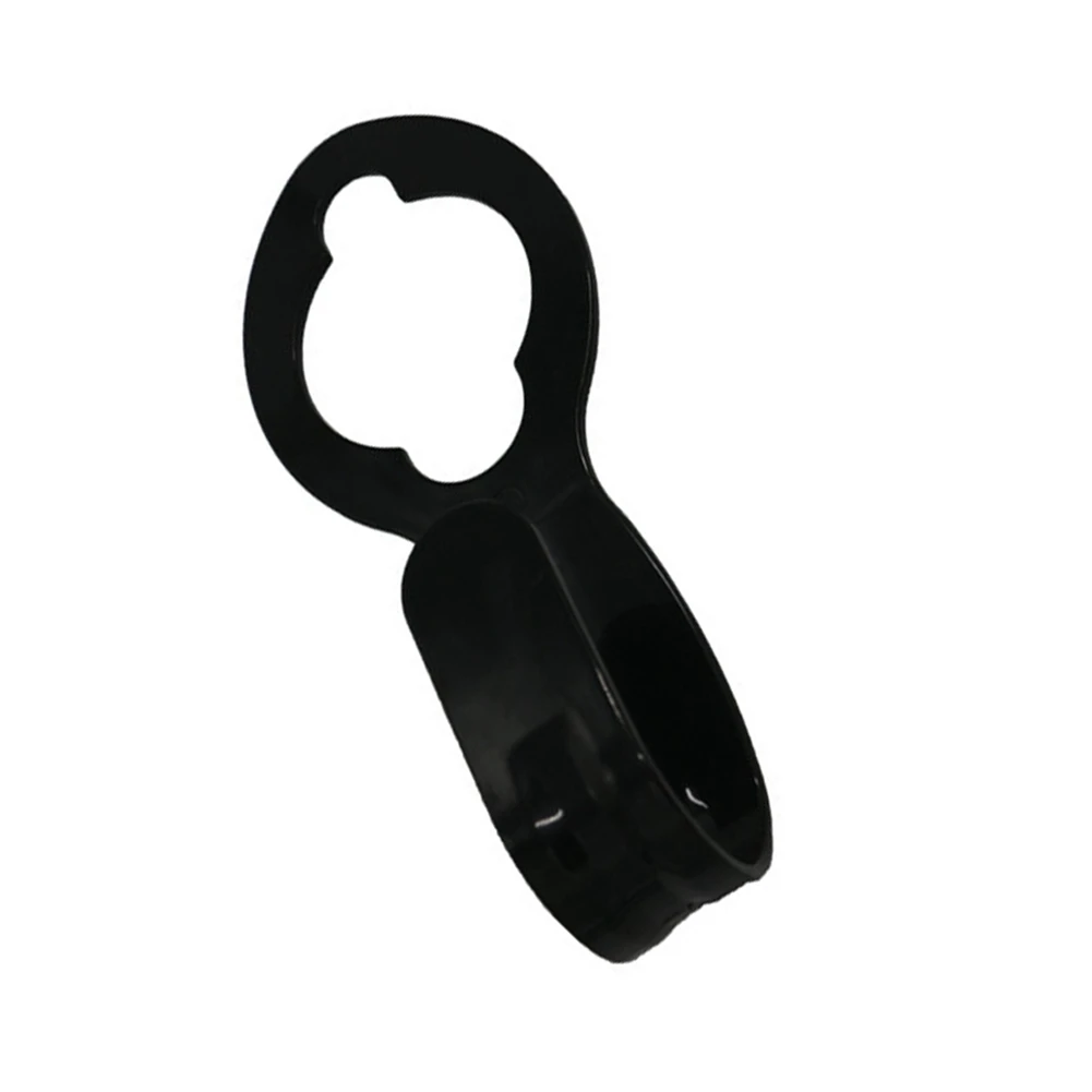 ABJY-Garden Hose Holder, Watering Hose Hanger Hook Wall Mount Hose Hook Holder Black Metal Garden Hose Carrier Hanger