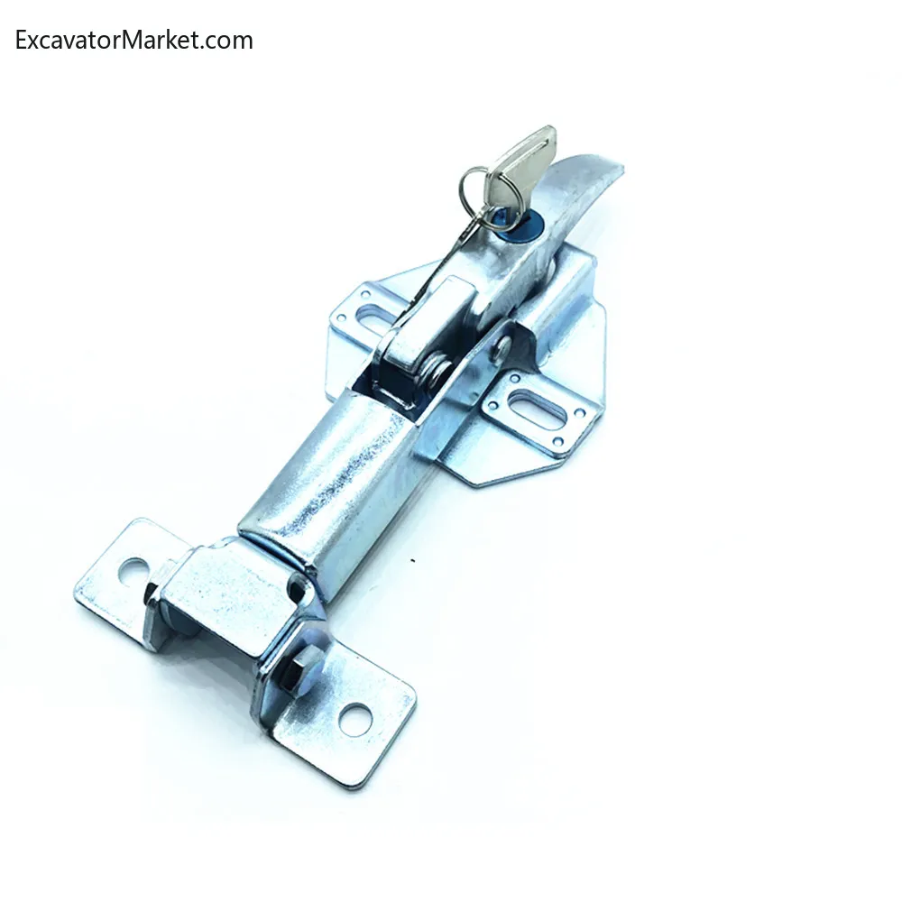 For Daewoo Doosan DH220-5 225-7 258 300 80-7 bonnet lock Engine cover lock Cylinder head lock Excavator Accessories