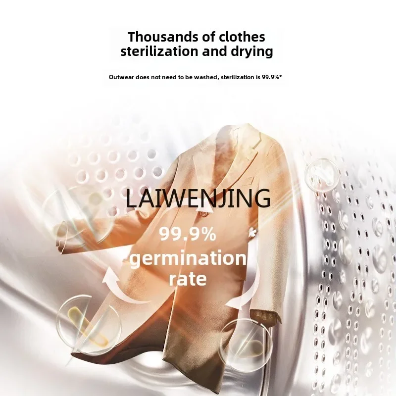 Lavatrice a tamburo integrata MJY Smart Investment da 10 kg per il lavaggio e l'asciugatura domestica automatica