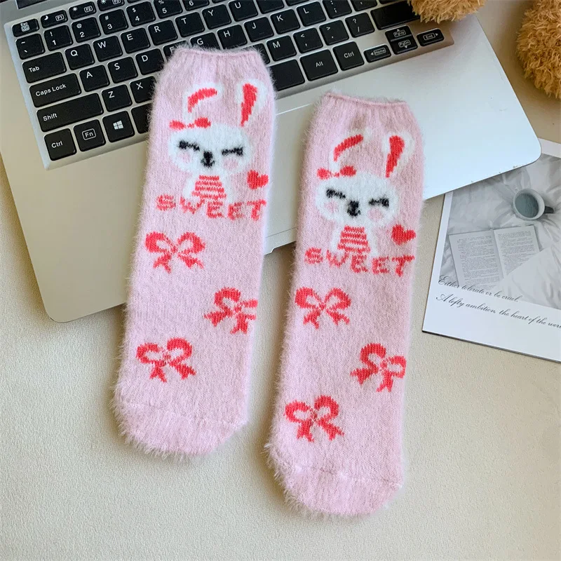 New Children's Sock Velvet High Toddlers Girls Cotton Sock Soft Infant Baby Long Tube Sock For Kids School High Quality