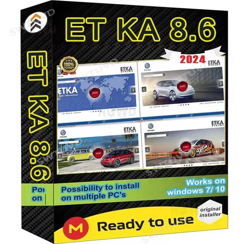 Multi-Languages ETK A 8.6 Group Vehicles Electronic Parts Catalogue For V/W+AU/DI+SE/AT+SKO/DA etka 8.6