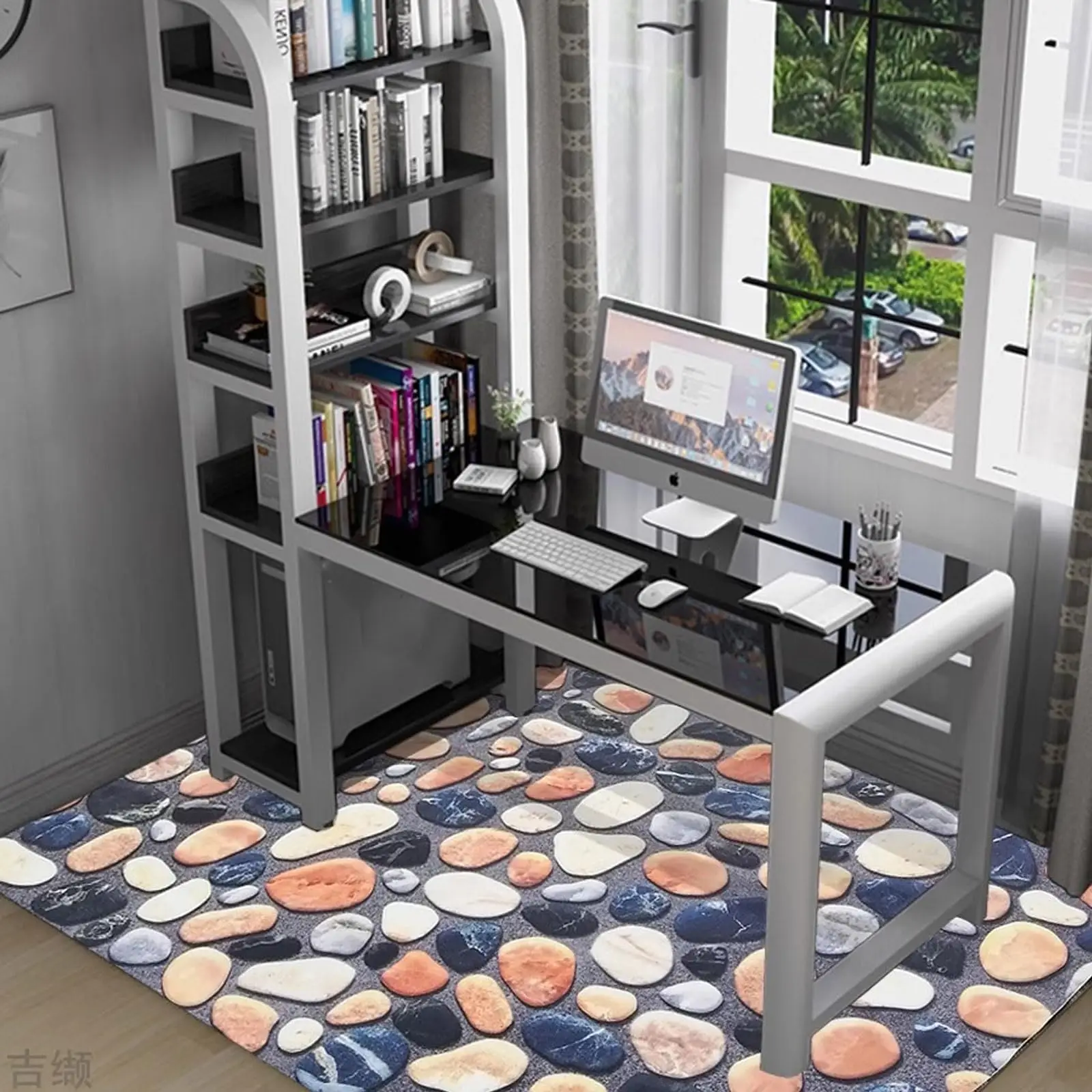 Modern Indoor Outdoor Utility Carpet Rug