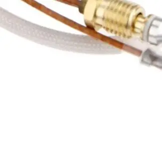 350mm Groove Type Thermocouple With 4.8mm Flat Terminal And Anti Down Switch For Gas Patio Heater Outdoor Heating Replacement Pa