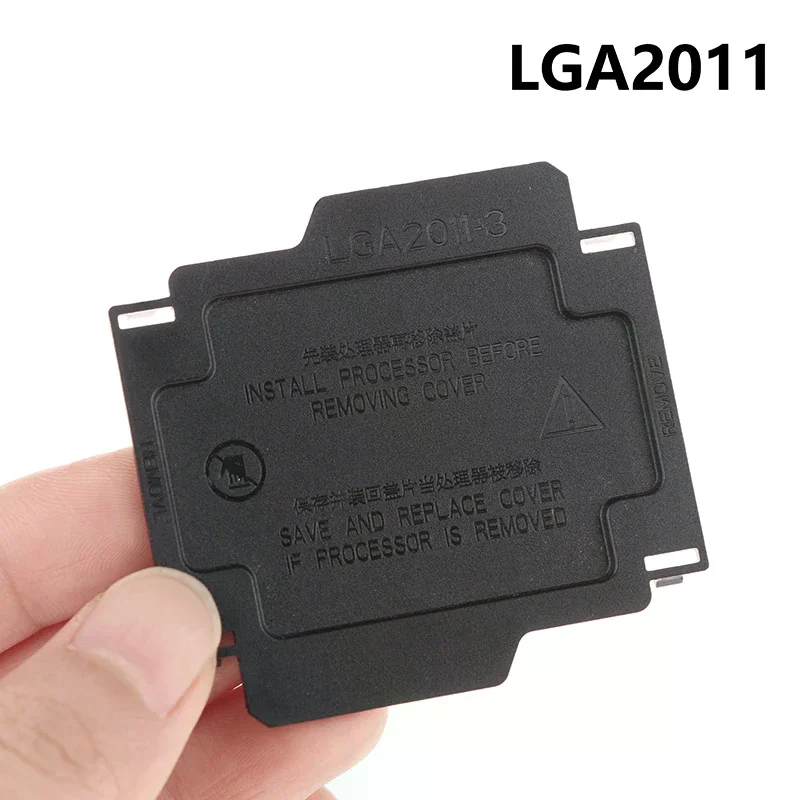 Lga 2011 Motherboard Cpu Socket Protection Shell Black Universal Cpu Protection Pin Cover for Lga 2011-3 V3 2066