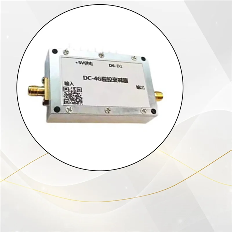 N75R-DC-4G RF Programmierbarer Abschwächer 6-Bit Parallelsteuerung Digitaler programmierbarer Abschwächer 31,5 dB Dämpfung