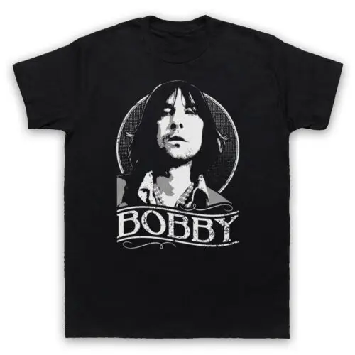 PRIMAL SCREAM UNOFFICIAL BOBBY GILLESPIE TRIBUTE MENS & WOMENS T-SHIRT