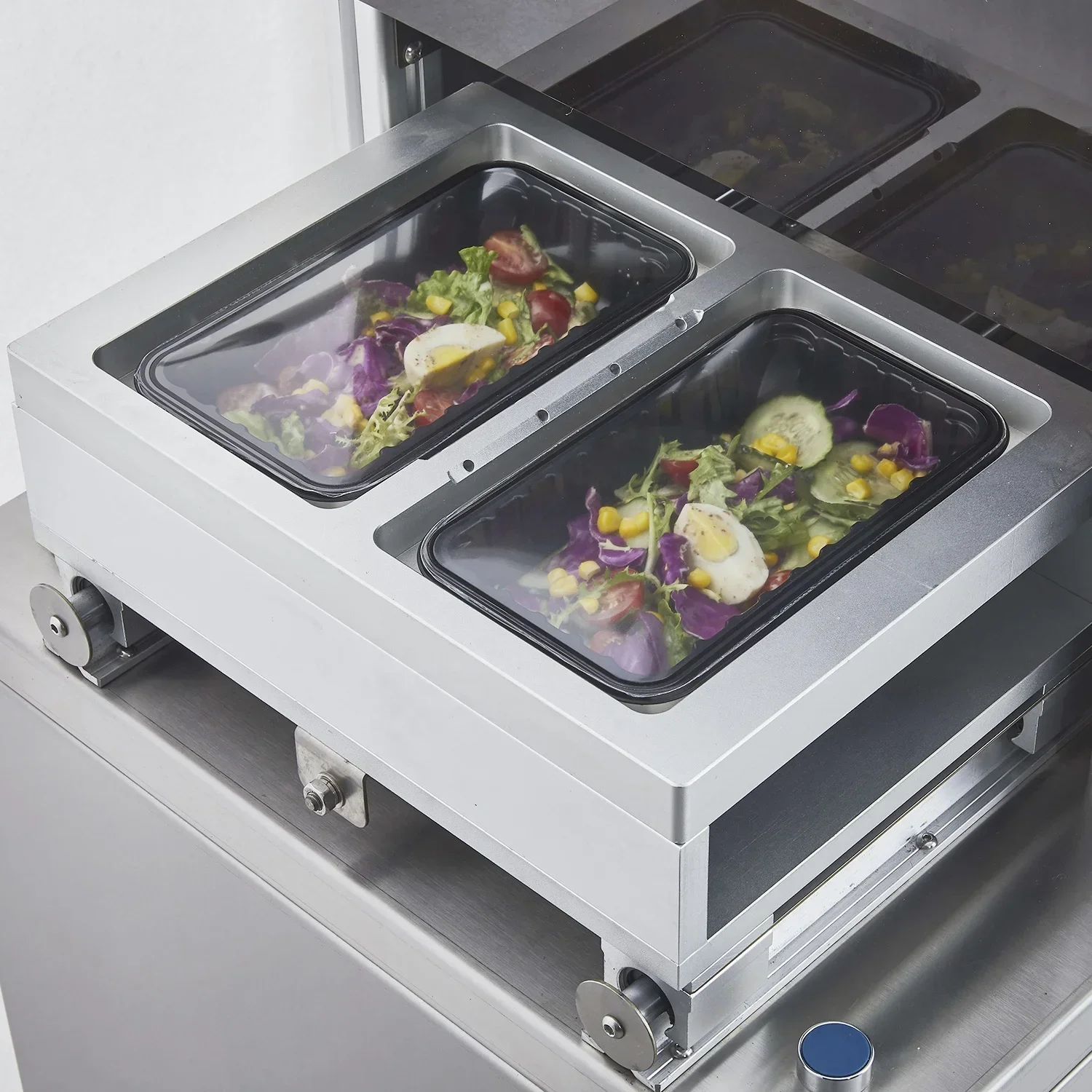 DJT-400G Household Modified Atmosphere Packaging Tray Sealer with Customized Tray