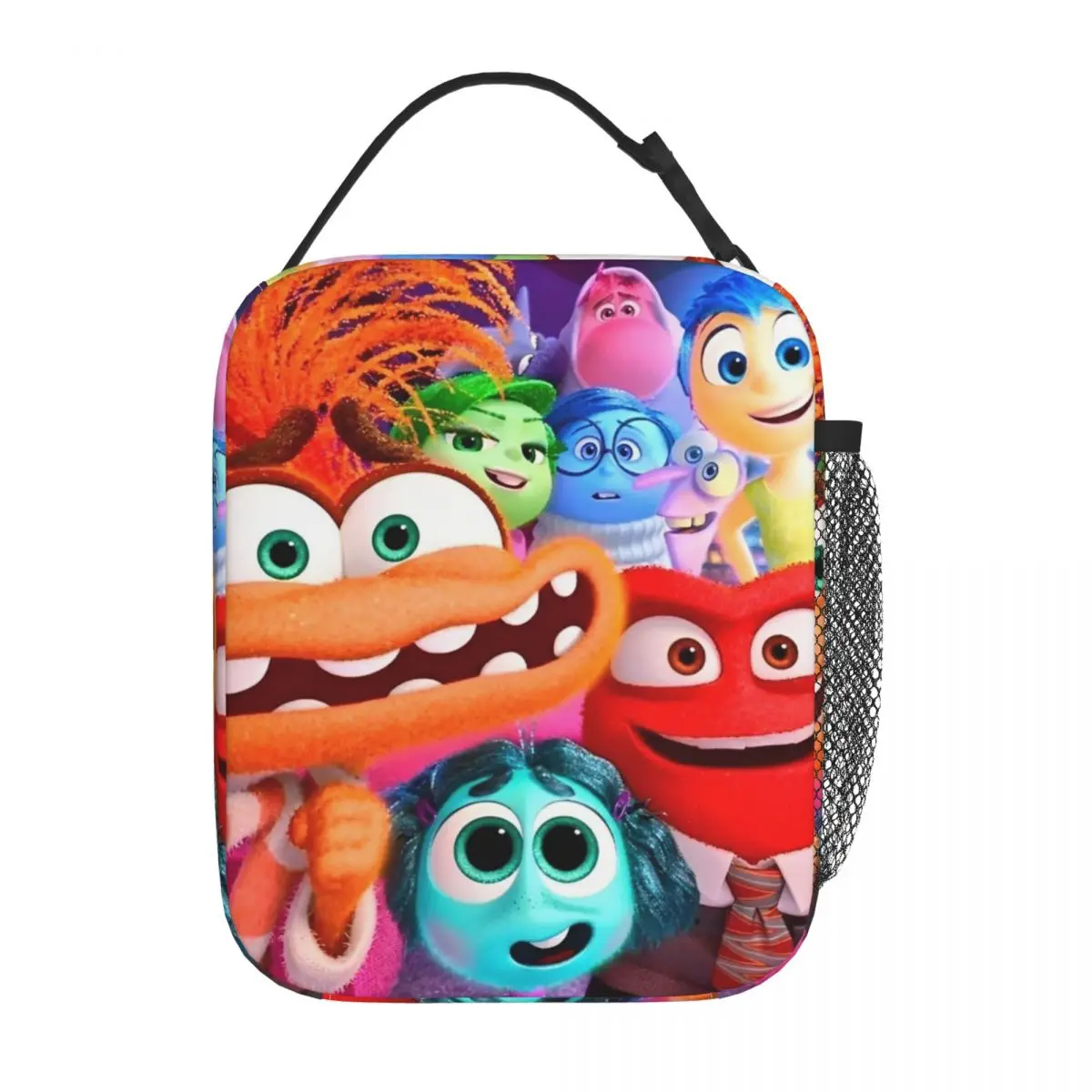 Cartoon Inside Out Insulated Lunch Bags High Capacity Reusable Thermal Bag Tote Lunch Box Work Travel Food Storage Bags