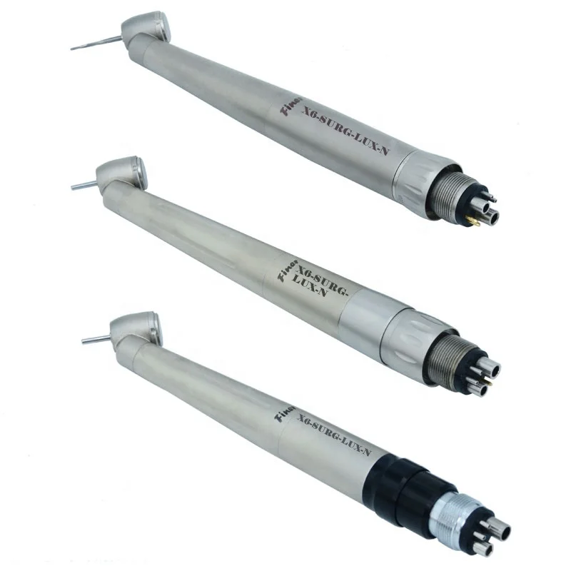 den tal fiber optical quick coupling  45 degree high speed handpiece with 4 water spray