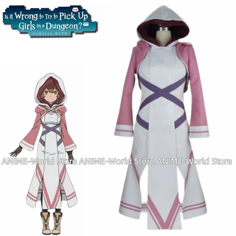 

《Custom Size》Anime Is It Wrong To Try To Pick Up Girls in A Dungeon Liliruca Arde Cosplay Costume Halloween