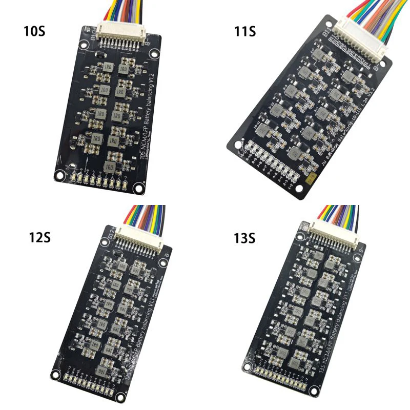 Hurtownie 1.2A 2S-17S wysoki prąd moduł korektora Li-Ion Lifepo4 bateria litowa aktywny Balancer transferu energii Bms