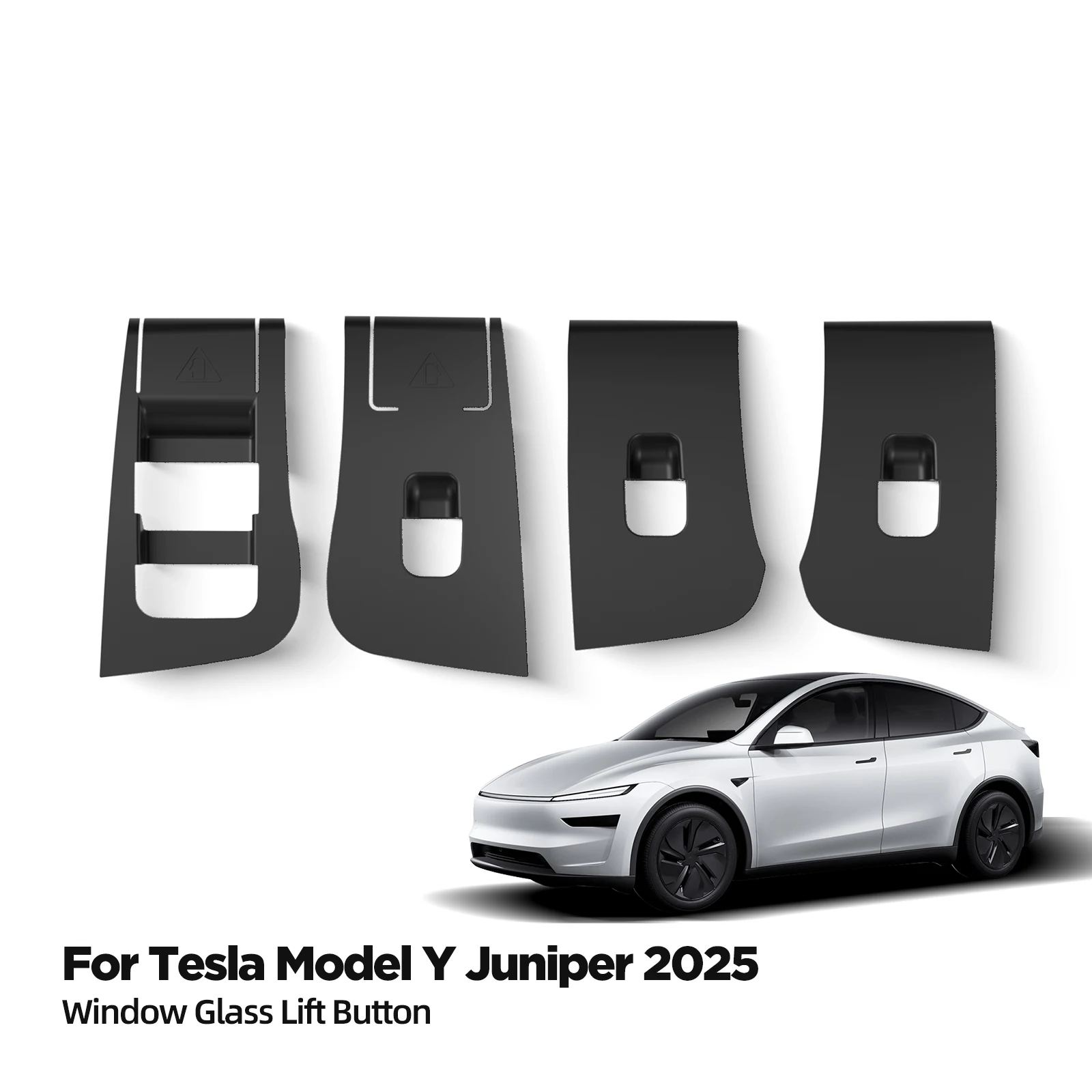 テスラモデル Y ジュニパー/2025 年発売車のウィンドウコントロール