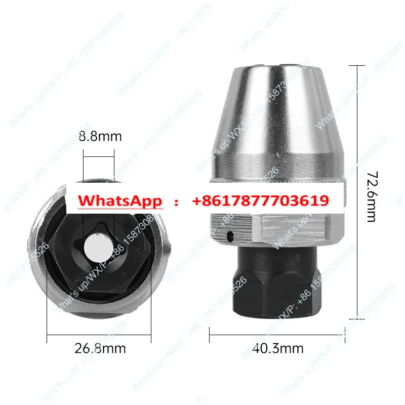 10pcs Headless bolt quick remover double head screw slider disassembly and assembly 6/8/10/12mm screw disassembly special