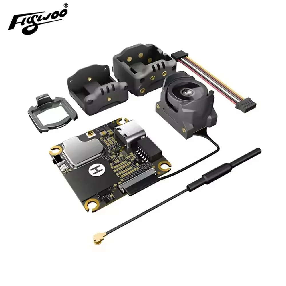 

Flywoo-Wide Air Unit RC Drone Parts, 155 ° FOV 04 Wide Camera Set, Wide Lens, DIY Parts
