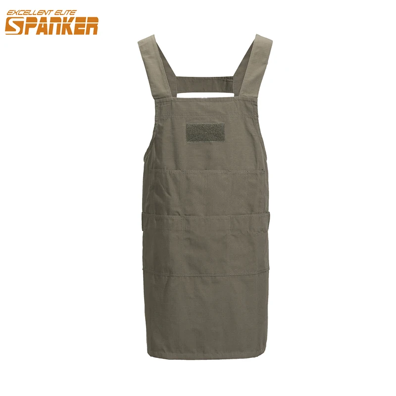 EXCELLENT ELITE SPANKER Tactical Work Apron Durable Tooling Apron with Pockets Quick Release Buckle Nylon Aprons