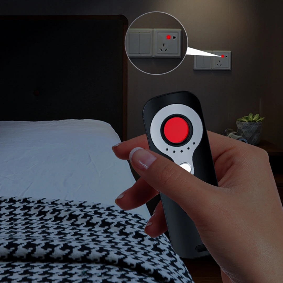 Anti Candid Detector de câmera, luz noturna infravermelha, Dispositivo Anti-Peeping Escondido, Anti-Spy, Rastreador de sinal GPS, Hotel