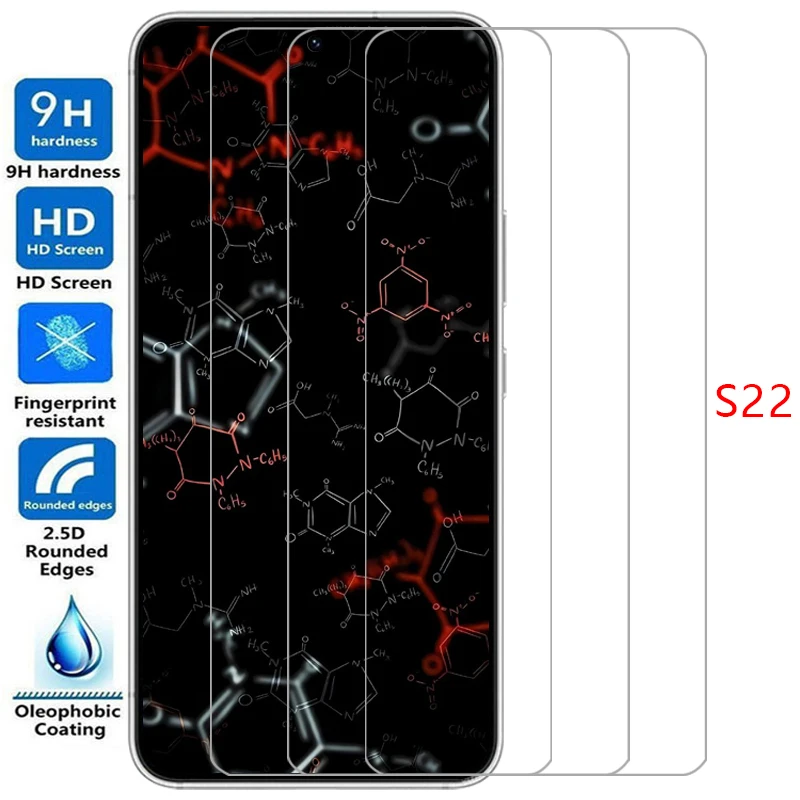 phone case for samsung galaxy s22 plus 5g tempered glass on samsungs22 galaxys22 s 22 22s s22plus back cover 360 samsumg s22case