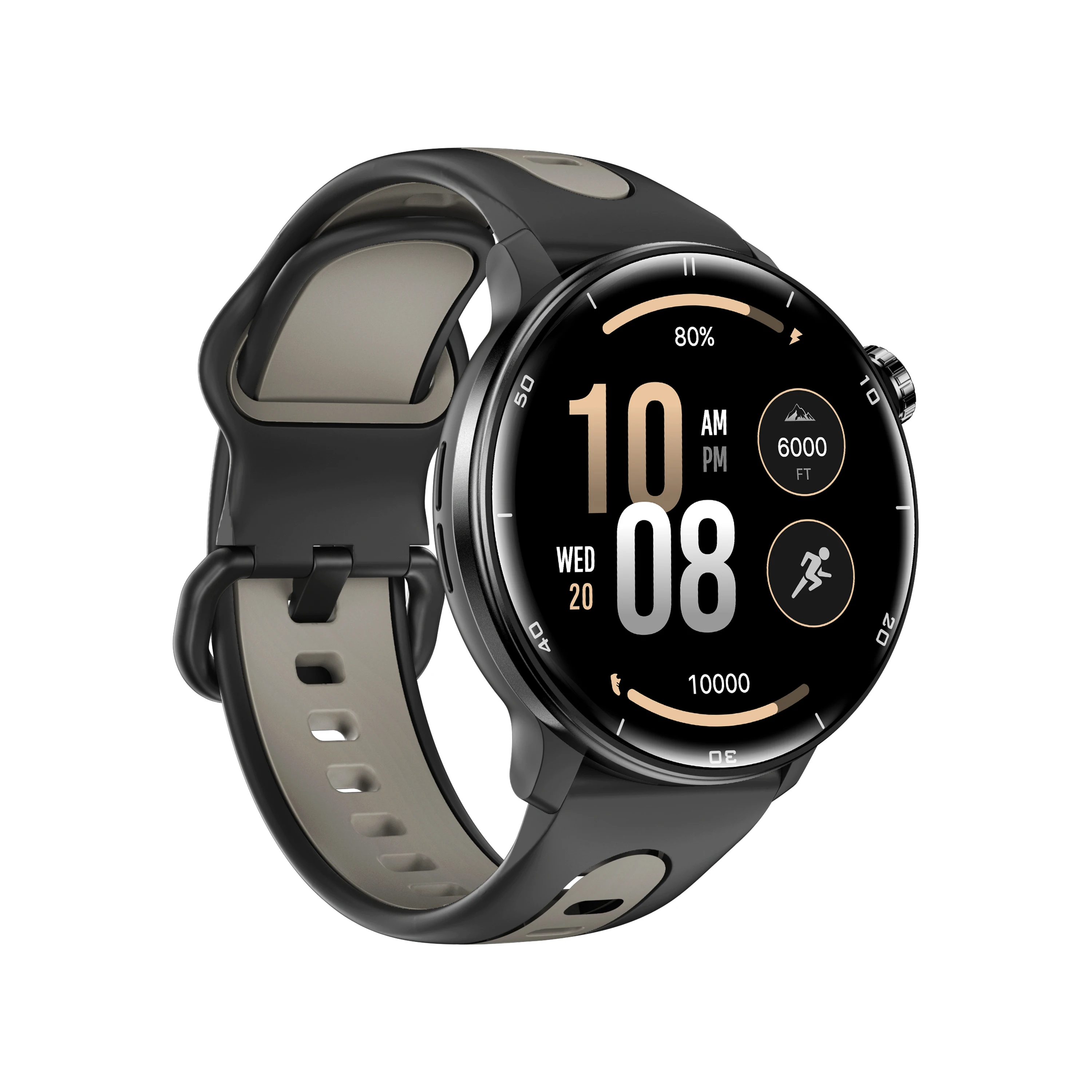 New Model Waterproof Smartwatches S666 1.43'' HD Screen GPS Movement Track  IP68 400 MAH Battery Long Term Standby