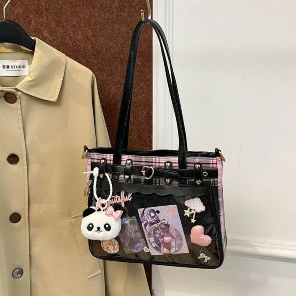 

Y2K Cartoon Anime Itabag Large Capacity Badge Display JK Crossbody Bag Idol Merchandise Storage Japanese