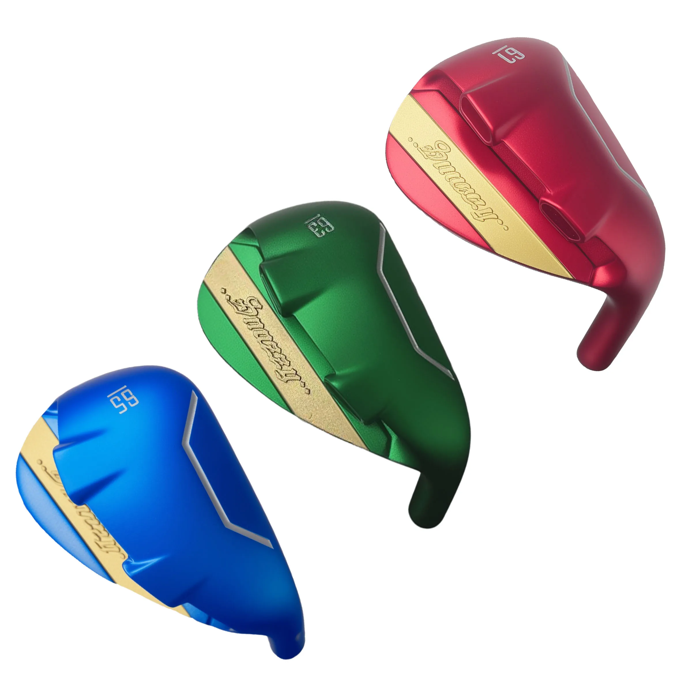 

Snazzy Golf Wedge Head, High Forgiveness Golf Wedge Head, фрезерованная поверхность для ударов по всей поверхности с ЧПУ, 61. ° , 63 ° , 65 ° , Голова клюшки для гольфа