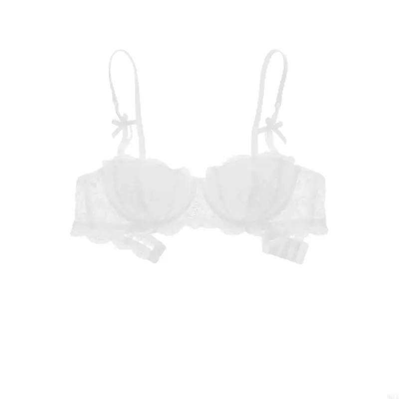 Women's Balconette Lace Push Up Bra