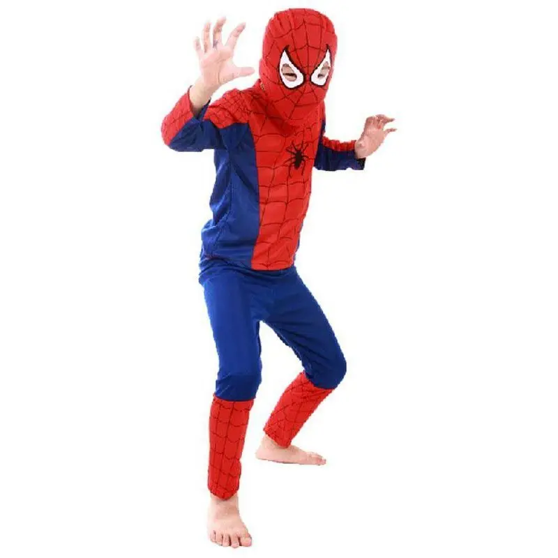 Marvel Spider-Man cosplay Halloween children's personalized costume performance cloak suit animation funny performance costume