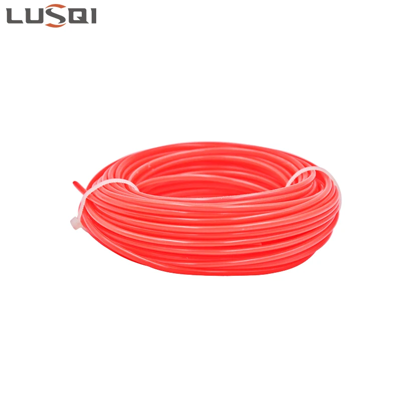 LUSQI 5/10/15m*2.4mm Grass Trimmer Line 100% Nylon Round Brush Cutter Rope Lawn Mower Head Accessory Garden Tools