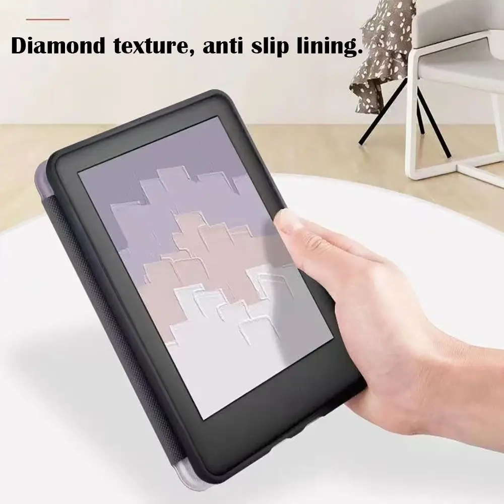 11th Generation 6-6.8 inch e-Reader Case Auto Sleep/Wake Leather Protective Shell Anti Scratch for Kindle Paperwhite 1/2/3/4/5
