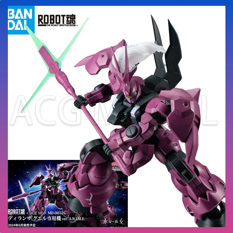 

Bandai The ROBOT SPIRITS MD-0032G Dilanza Gundam Фигурка Мобильный костюм Gunpla The Witch from Mercury Пластиковая модель игрушки