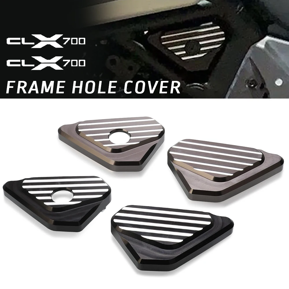 

Motorcycle Frame Hole Cover Caps Plug Decorative Frame Cap 2025 2024 FOR CFMOTO 700CLX CL-X 700 2020-2022 2023 700 CLX CL-X 700