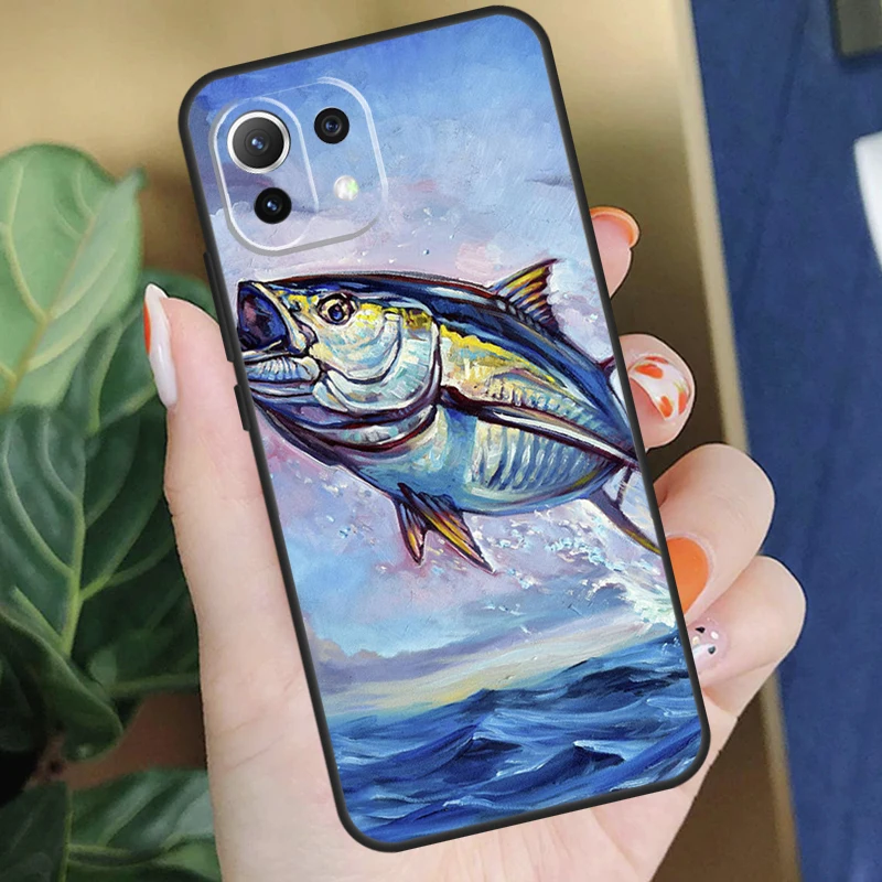 Bluefin Tuna Case For Xiaomi POCO X3 X5 F5 Pro C65 X4 F3 F4 M5s Mi 11T 12T 13T 12 Lite 14 13 Pro Cover