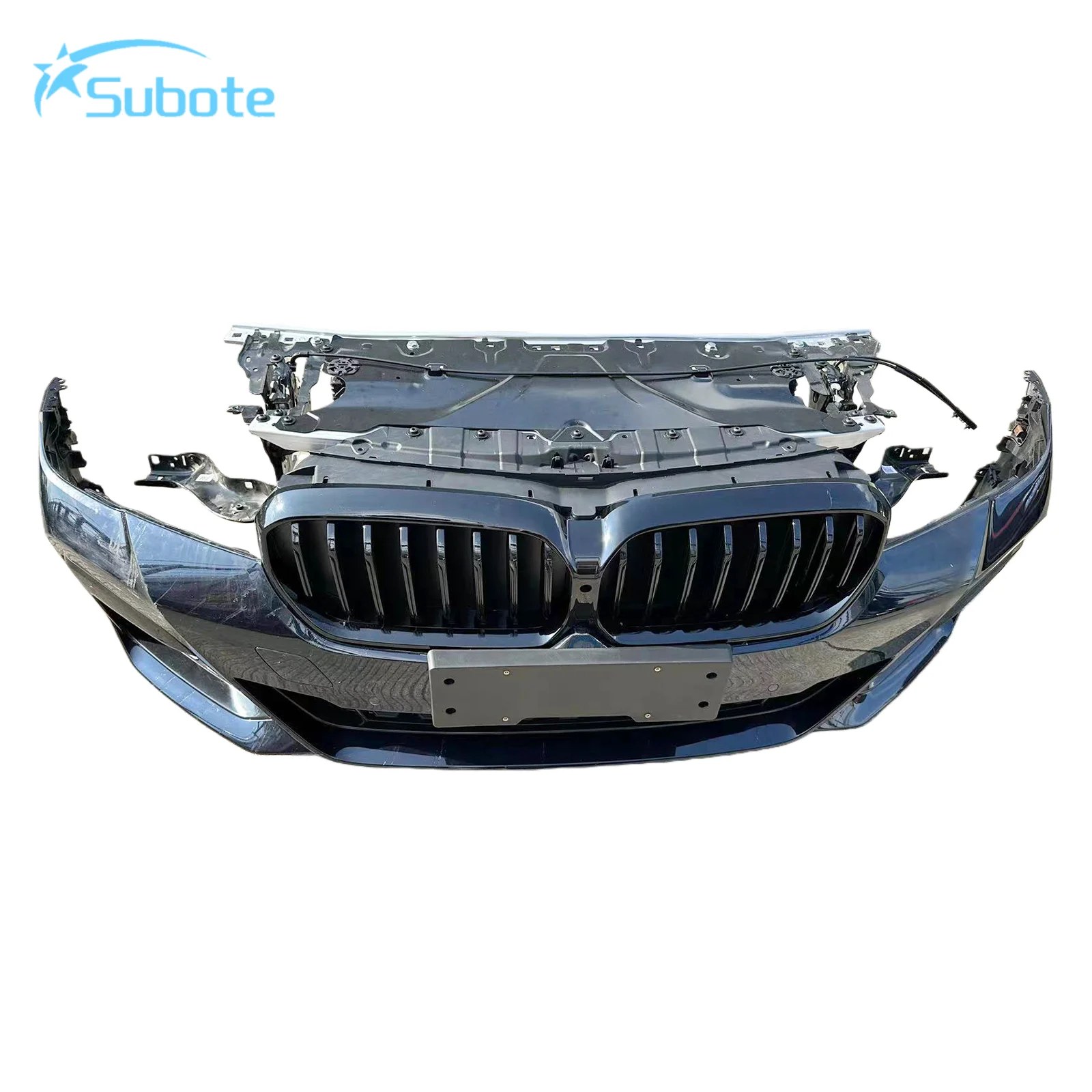 High-quality Original Second-hand  Car Bumper Suitable for 5 Series G30 G38 Lci Front Bumper  Body Kit Radiator Fan Bracket