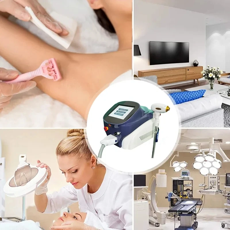 Diodo laser do De-icer do salão de beleza profissional, 808nm, 755nm, 808nm, 1064nm, 2024