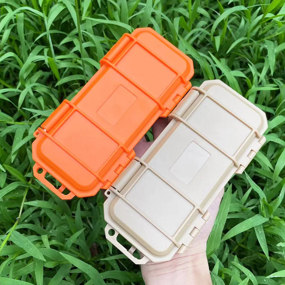 Waterproof Shockproof Box Phone Electronic Gadgets Airtight Outdoor Folding knife ABS Plastic Tool Dry Box Survival Diving Case
