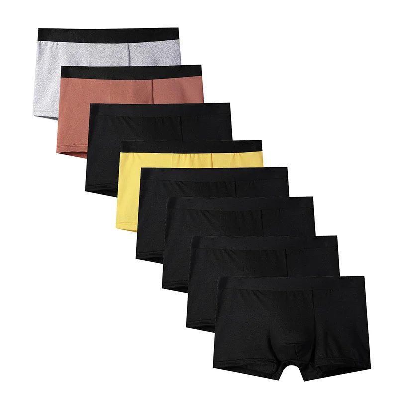 8Pcs Breathable Sexy Male Boxer Underpants New Men Boxer Mens Panties Underwears Comfortable Underwear Men\'s Boxers ﻿